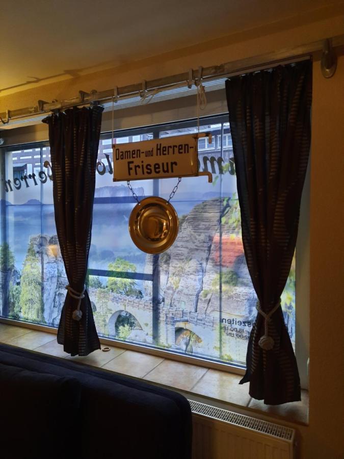 Apartamento Urlaub Im Friseursalon Sebnitz Exterior foto
