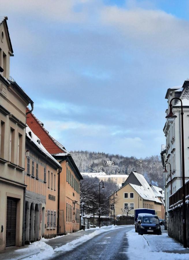 Apartamento Urlaub Im Friseursalon Sebnitz Exterior foto