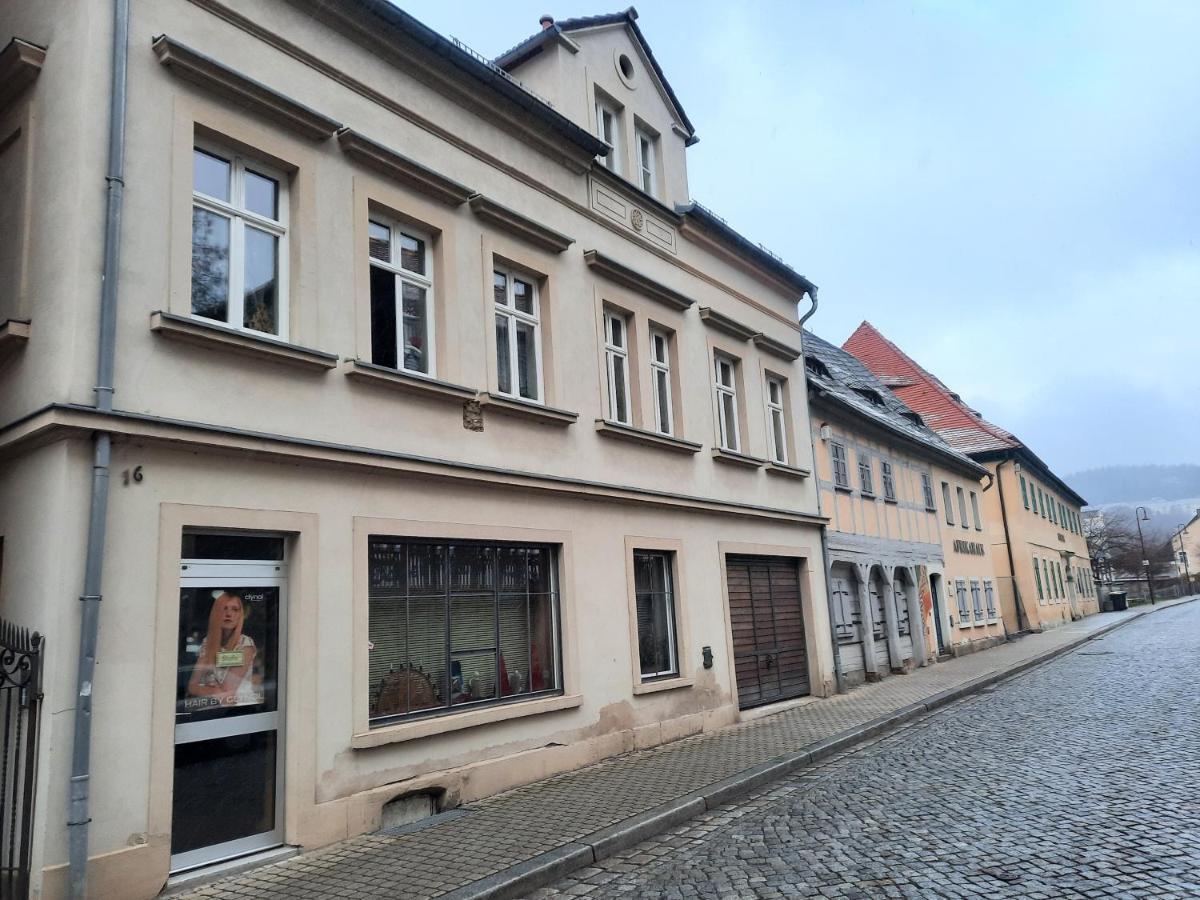 Apartamento Urlaub Im Friseursalon Sebnitz Exterior foto